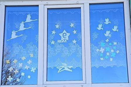 Всероссийская патриотическая акция «Окна Победы».