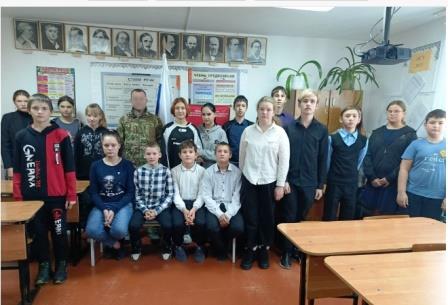 Классная встреча с участником СВО.